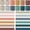 Boho Colors, variant on 12 Rolls Scalloped Bulletin Board Borders Boho Colors Classroom Decorations