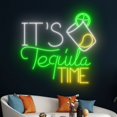 thumbnail image 5 of Handmadetneonsign It's Tequila Time Neon Sign, Tequila Neon Light, Tequila Led Light, Wine Bar Sign, 5 of 5