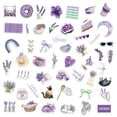 thumbnail image 2 of 50Pcs Lavender Stickers Waterproof Vinyl Decals for Water Bottles Journals Laptops and Phone Case Decoration Floral DIY Art, 2 of 6