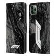 thumbnail image 1 of Head Case Designs Officially Licensed Formula 1 F1 Graphics Black Leather Book Wallet Case Cover Compatible with Apple iPhone 11 Pro Max, 1 of 6