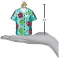 thumbnail image 5 of Old World Christmas Ornaments Hawaiian Shirt Glass Blown Ornaments for Christmas Tree, 5 of 5