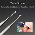 thumbnail image 3 of Herramientas dentales profesionales, Langsum herramientas de limpieza de dientes de acero inoxidable para dentista, uso personal, mascotas, kit de higiene dental con escalador dental, removedor de sar, 3 of 5