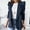 Blue, variant on DondPO Blazers for Women Womens Casual Puff Sleeve Front Bussiness Jackets Work Suit wirh Pockets Womens Blazers Dressy Casual Casual Blazer for Women Beige L
