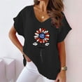 thumbnail image 2 of Birdeem T-Shirts à Col en V pour Femmes Mode Confortable Blouses Féminines Hauts, 2 of 6