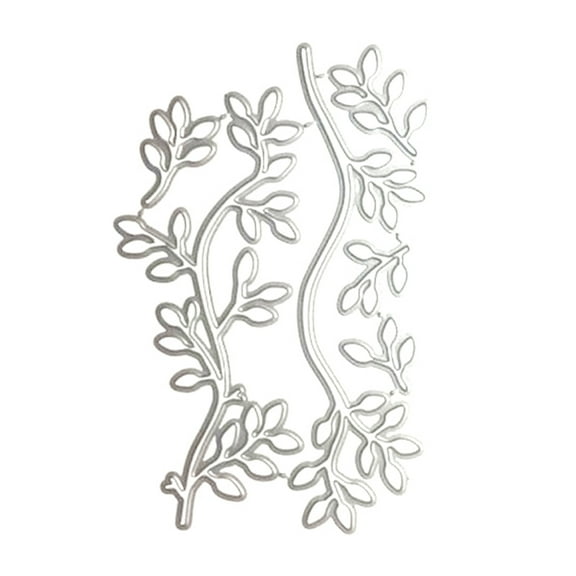 Necvior Leaf Wreath Metal Cutting Dies Scrapbooking Stencil Die Cuts Card Embossing DIY Photo Album Template Mold Decoration Craft
