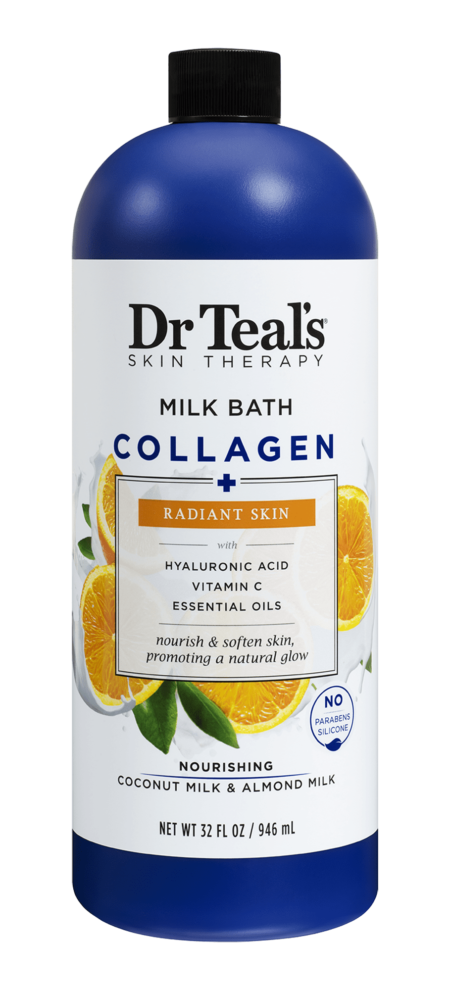 Dr Teal's Skin Therapy Collagen + Radiant Skin Milk Bath, 32 fl oz