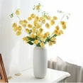 thumbnail image 4 of Artificial Flowers Bouquet - 32.6in Silk Lifelike Simulation Bellflower for Home Decor, Wedding, Party & Vase Arrangement, 4 of 4
