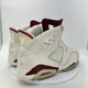 thumbnail image 5 of Ni - ke Ni - ke Air Jordan 6 Retro Men Size 13 384664–116 Red Maroon White Basketball Shoes, 5 of 5