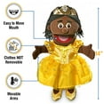 thumbnail image 3 of 14"" Princess Black Girl Hand Puppet, 3 of 6