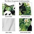 thumbnail image 4 of luoweisi Men's Beach Shorts Quick Dry Swim Trunks with Mesh Lining Panda M, 4 of 5