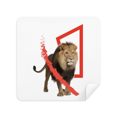 thumbnail image 1 of Feline Lion Box Ferocious Glasses Cloth Screen Cleaner Suede Fabric 2 Pack, 1 of 2