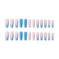 thumbnail image 1 of Uñas postizas bonitas, uñas largas, purpurina, pegamento con purpurina, uñas postizas, con pedrería, uñas brillantes para mujer, 1 ml, 1 of 2