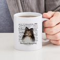 thumbnail image 6 of CafePress - Sheltie Traits Mugs - 11 oz Ceramic Mug - Novelty Coffee Tea Cup, 6 of 6