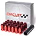 thumbnail image 3 of Circuit Performance Tuner à Spirale Écrous à Crampons Rouges 12x1.5 Acier Forgé (24 Pcs + Outil), 3 of 5