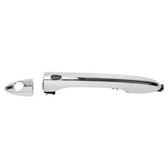 TRQ Front Right Exterior Door Handle Compatible with 2015-2021 Kia Sedona