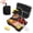 Black, variant on Primlect Bento Box, 3-Compartment Kids Lunch Container Set, with Leak-Proof Insulated Food Jar, Pink
