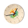 thumbnail image 2 of Punteros de aluminio de dibujos animados Reloj de pared con esfera de madera Movimiento sin tictac Reloj de sala de estar Dormitorio Methold JJ20451-04, 2 of 3