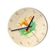 thumbnail image 2 of Punteros de aluminio de dibujos animados Reloj de pared con esfera de madera Movimiento sin tictac Reloj de sala de estar Dormitorio Advancent JJ20451-04, 2 of 3