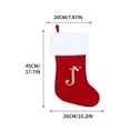 thumbnail image 3 of ToyKingdee Christmas Stockings, Red Velvet with White Super Soft Plush Cuff Large Stocking Decorations for Fireplace Hanging and Family Xmas Holiday Party, 3 of 3