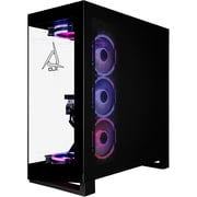 CLX Horus Gaming Desktop Computer, Intel Core Ultra 9 285K, 96 GB, 8 TB HDD, 2 TB SSD, Mid-tower, Black
