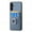 Blue, variant on Dteck for Samsung Galaxy A15 Case Wallet with Card Holder, Fiber Pattern Leather Cover 360°Rotation Ring Kickstand Protective Bumper Designed for Women Men for Samsung Galaxy A15 5G,Black
