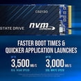 thumbnail image 3 of PNY CS2130 1TB M.2 NVMe Internal Solid State Drive, 3 of 5