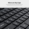 thumbnail image 4 of KM901 Keyboard Mouse Combo 2.4G Wireless 78 Key Mini Keyboard and Mouse Set Portable Office Combo, 4 of 7