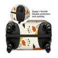 thumbnail image 4 of Easygdp Flower Fox Double-Sided Printed Elastic Suitcase Protective Cover,Invisible Zipper, Business Trip Luggage Cases,Washable And Resistant To Falling -X-Large, 4 of 9