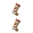 thumbnail image 4 of Billuyoard Calcetín de Navidad lindo colgante pared ventana regalos bolsa calcetín Oficina comedor Bar tienda café decoración colgantes niños Type3 NO3, 4 of 6