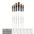 thumbnail image 3 of 6-Piece Paint Brushes Set for Acrylic Oil Watercolor Canvas Wood Paper, 3 of 7