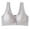 Purple, variant on EchfiProm Front Closure Bras for Women Green Padded Plus Size Full Figure Ladies Bras Wireless 48ABC