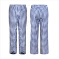 thumbnail image 2 of Pantalones Casuales de Verano para Mujer, Tipo Tulipán, Holgados, con Cintura Elástica y Bolsillos. Azul L, 2 of 6