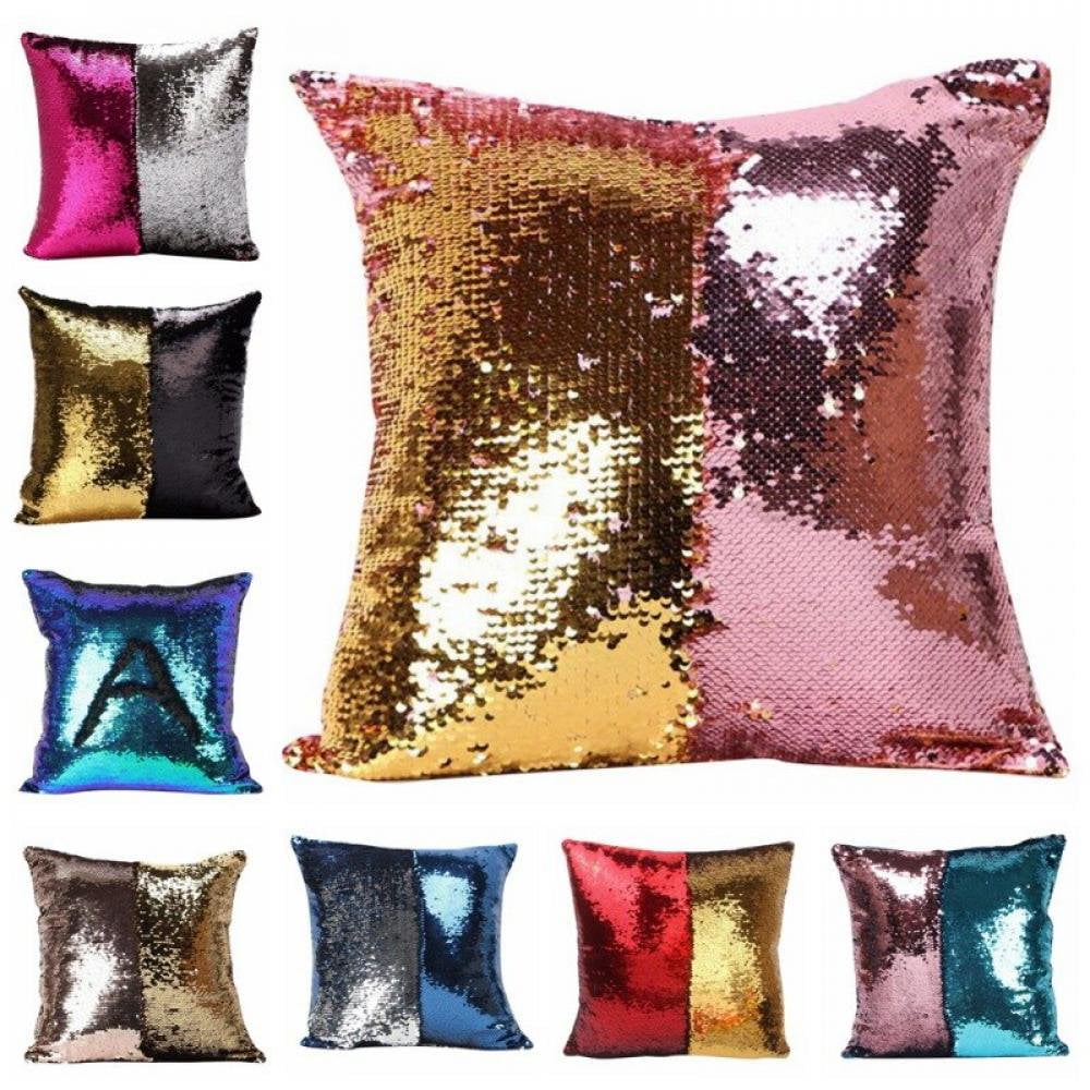 Glitter flip pillow hotsell
