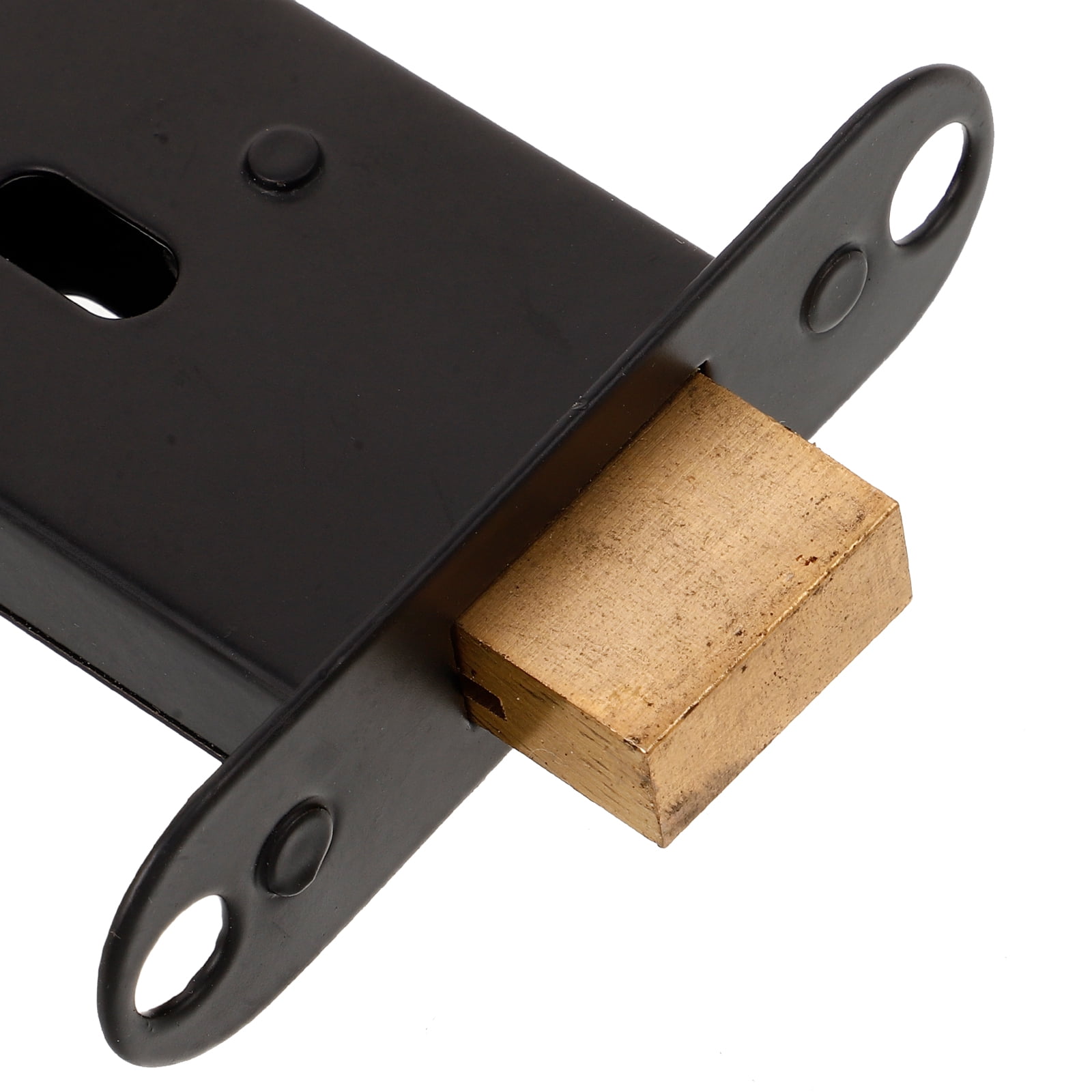 Invisible Door Lock for Cabinets and Doors, Hidden Door Knob Latch with Double Deadbolt Security, Home Safety Hardware