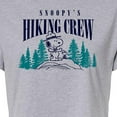 thumbnail image 3 of Peanuts - Snoopy Hiking Crew - Juniors Cropped Cotton Blend T-Shirt, 3 of 6