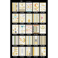thumbnail image 5 of 10pcs Metallic Tattoo gold / silver, metal flash tattoo, 5 of 5