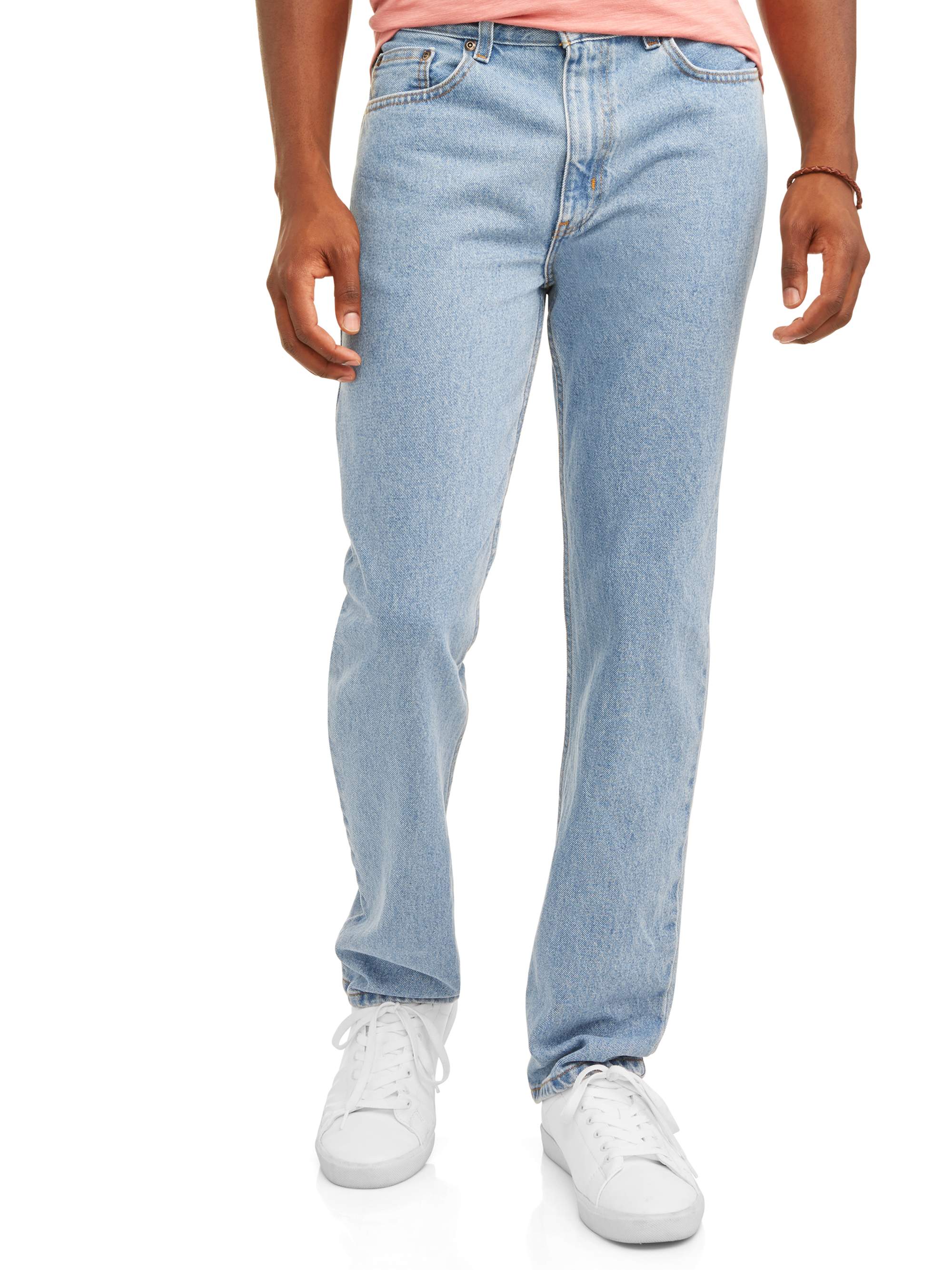 George Men's & Big Men's Classic Fit 100% Cotton Regular Fit Jeans