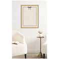 thumbnail image 2 of Kate and Laurel Framed Fabric Pinboard 20 x 26,  Printed Linen Classic Bulletin Board for Use as a Vision Board or Wall Organization, Florence Gold Frame, 2 of 8