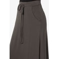 thumbnail image 5 of TheMogan Women's PLUS Drawstring Waist Pocket Drapey Jersey A-Line Long Maxi Skirt, 5 of 7