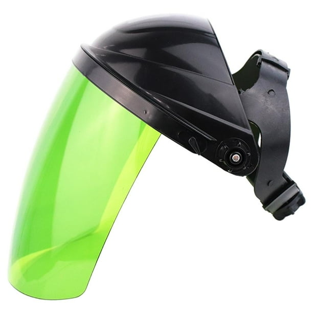 Casco de soldadura, casco de seguridad para soldar con protección UV para corte y montaje en la cabeza. Verde