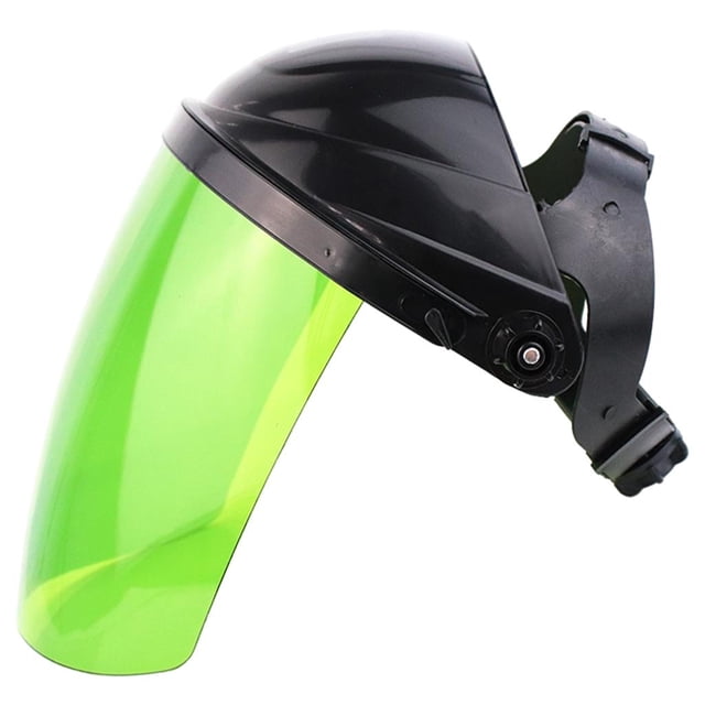 Casco de soldadura, casco de seguridad para soldar con protección UV para corte y montaje en la cabeza. Verde
