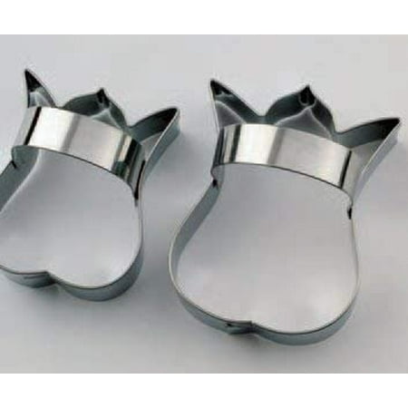 

Stainless Cutters w/Handles Tulip 2-Piece Set