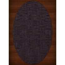 Dalyn Dover Area Rug DV13 Dv13 Grape Ice Squares Maze 9' x 12' Oval
