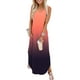 thumbnail image 1 of Vestido largo SAMPEEL 2025 con cuello en V y bolsillos para mujer en la playa, 1 of 6