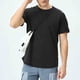 thumbnail image 4 of Ceisia Men's Gradient Printed Casual Elastic Sports Round Neck Activewear Top Gift, 4 of 6