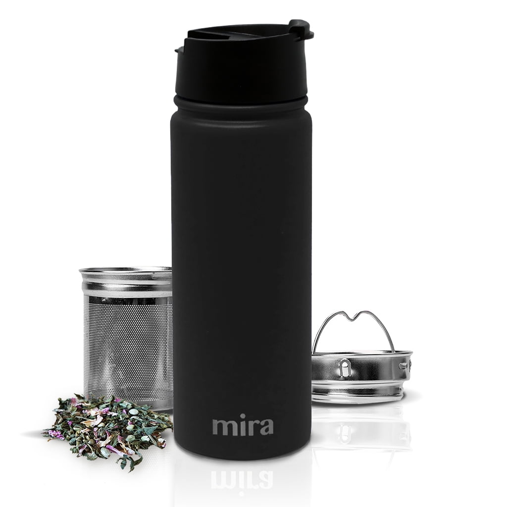 600ML Thermos Cup Bottle Tea Infuser 304 Stainless Steel Vacuum Cup Tea  Infuser Bottle Portable Thermos