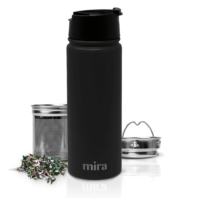 Leak Proof Stainless Steel Insulated Tea Infusers Bottle for Loose Tea  Thermos Travel Mug with Removable Infuser Strainer - China Glassware and  Mug price