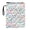 Colorful Dinosaur Parade, variant on HELLHERO Book Sleeve Protector Pouch Bible Case Bag for Washable Book Organzoer Holder Polyester with Handle and Zipper, Sunflower Field Butterflies