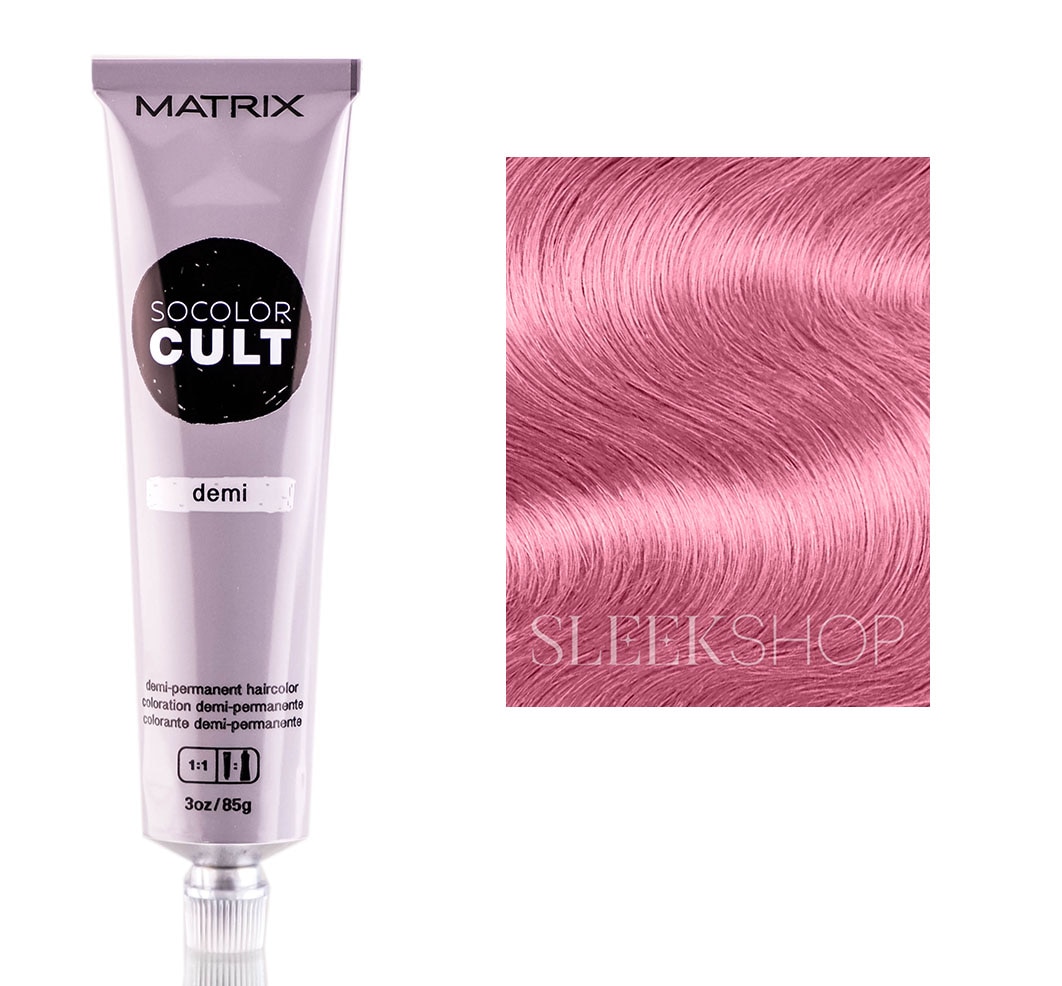 Matrix SoColor Cult Haarfarbe 90 Ml – Demi-Permanent In Spark Rose, Professionelle Farbe Für Langanhaltenden Glanz