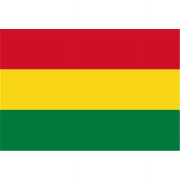 Annin Flagmakers 190658 5 ft. X 8 ft. Nyl-Glo Bolivia Civil Flag